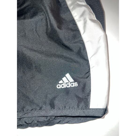 Adidas women’s black running shorts with lining - Picture 2 of 10